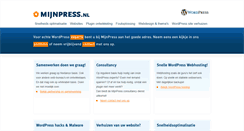 Desktop Screenshot of mijnpress.nl